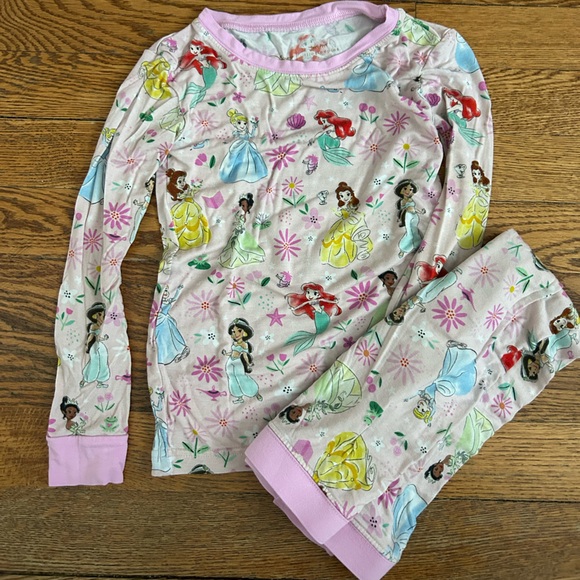 LS Disney Kids Pajama Set - Pink and Multicolor - Picture 1 of 2